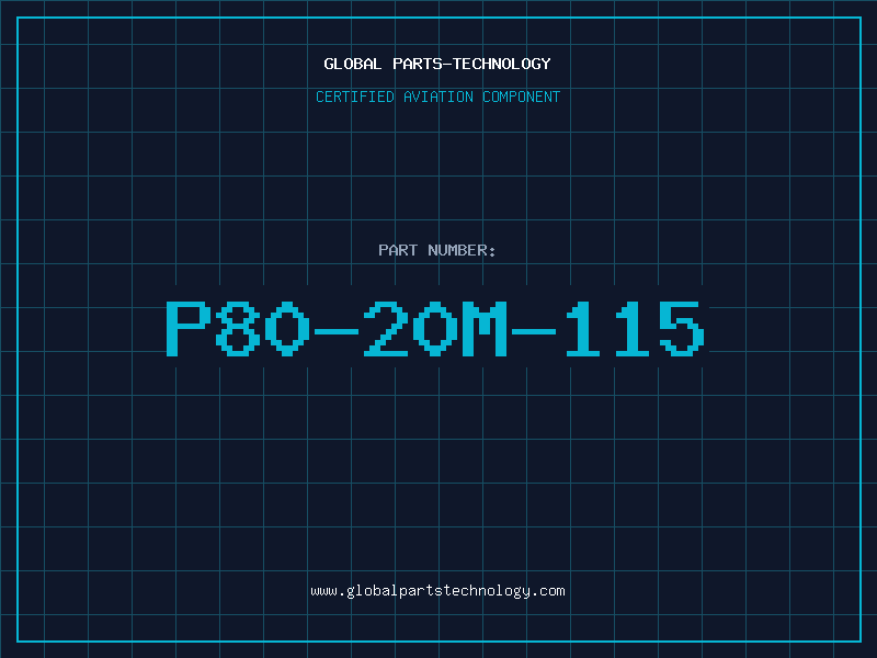 Aviation Part P80-20M-115