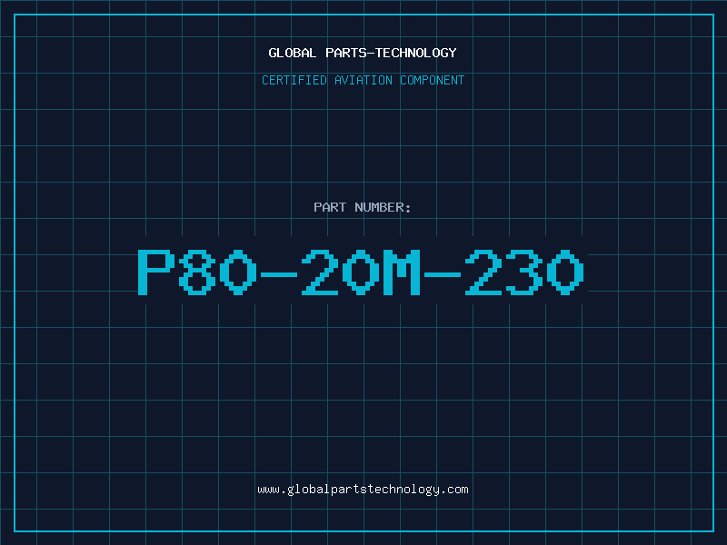 Aviation Part P80-20M-230