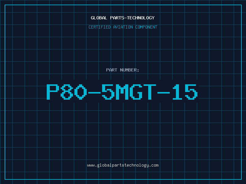 Aviation Part P80-5MGT-15