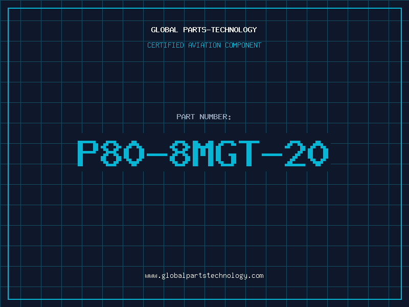 Aviation Part P80-8MGT-20