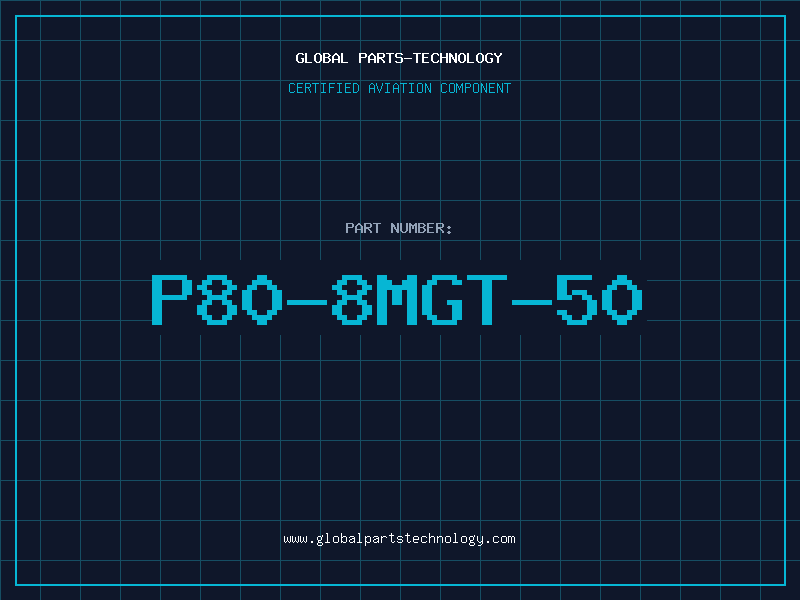 Aviation Part P80-8MGT-50