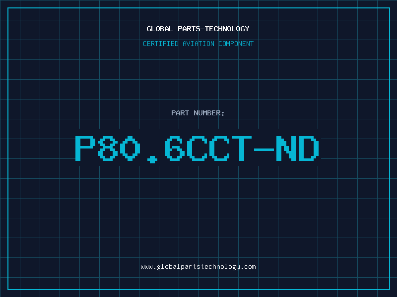 Aviation Part P80.6CCT-ND