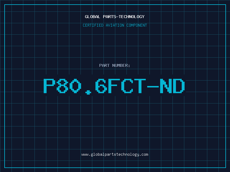 Aviation Part P80.6FCT-ND