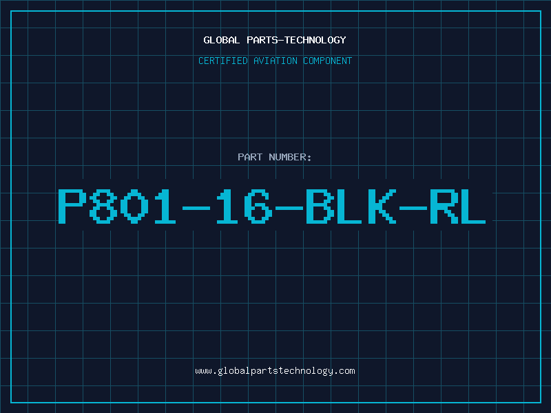 Aviation Part P801-16-BLK-RL