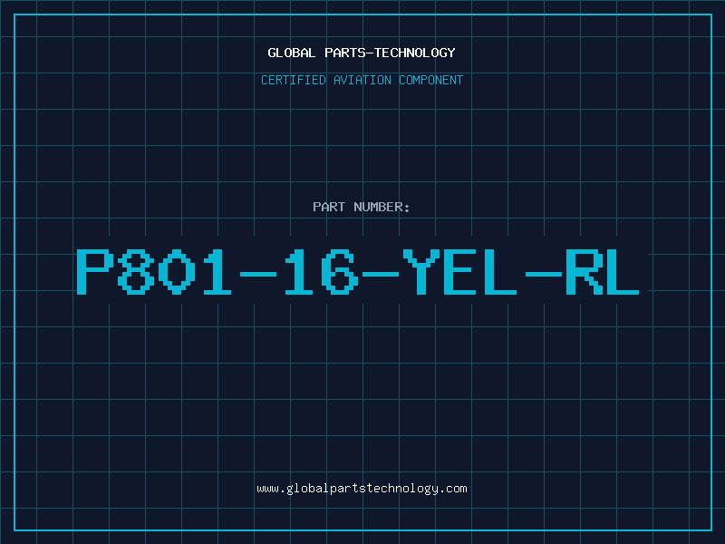 Aviation Part P801-16-YEL-RL