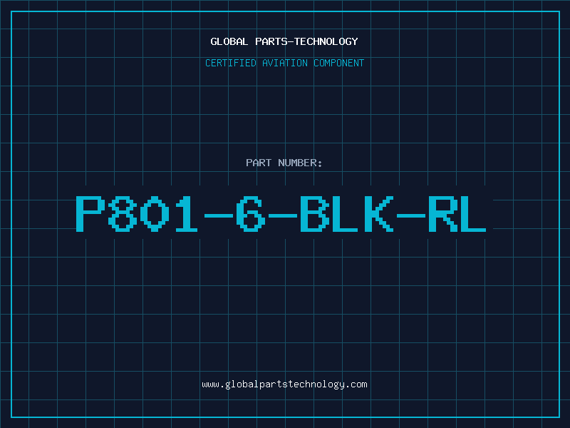 Aviation Part P801-6-BLK-RL