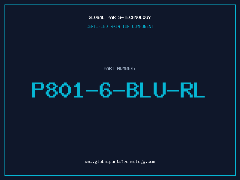 Aviation Part P801-6-BLU-RL