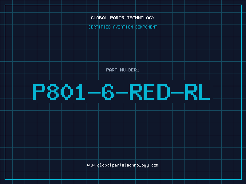 Aviation Part P801-6-RED-RL