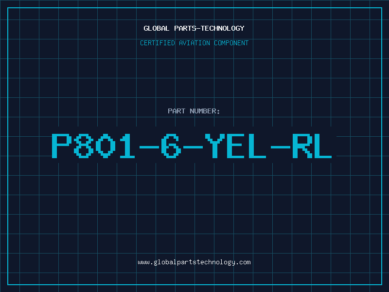 Aviation Part P801-6-YEL-RL
