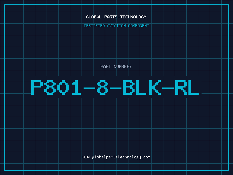 Aviation Part P801-8-BLK-RL