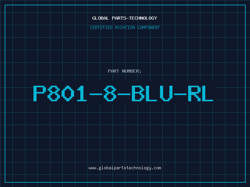 Aviation Part P801-8-BLU-RL