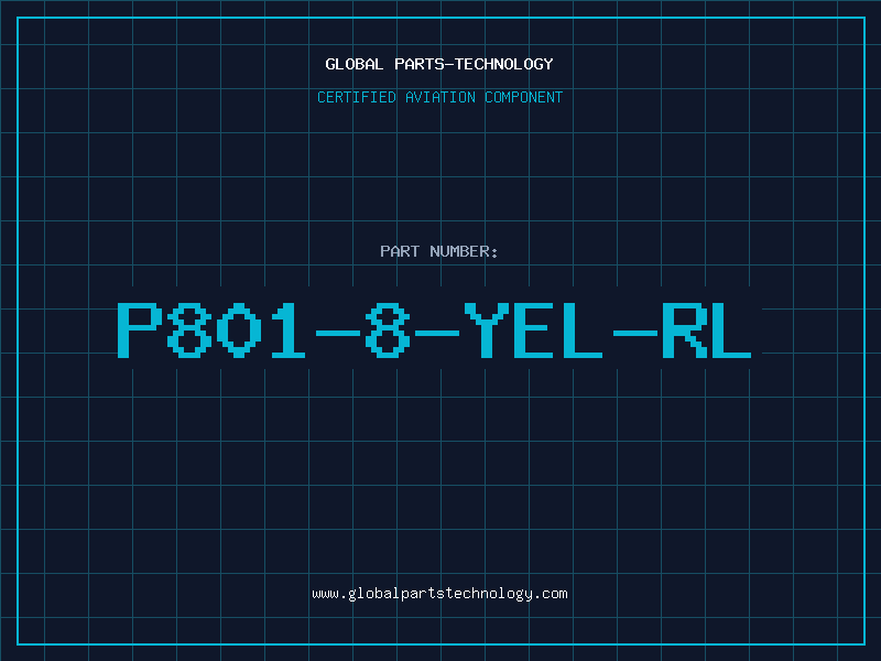 Aviation Part P801-8-YEL-RL