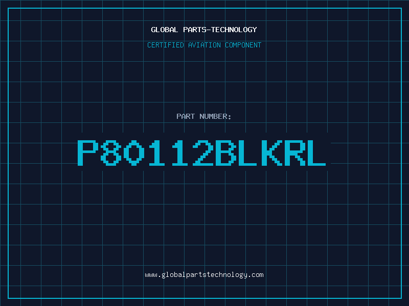 Aviation Part P80112BLKRL