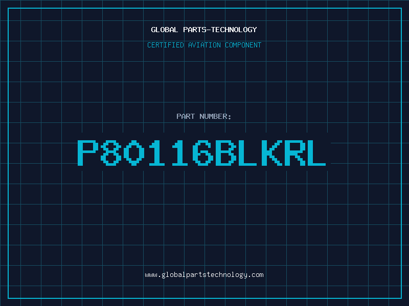 Aviation Part P80116BLKRL