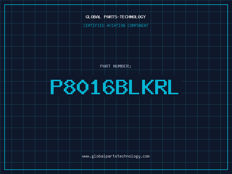 Aviation Part P8016BLKRL