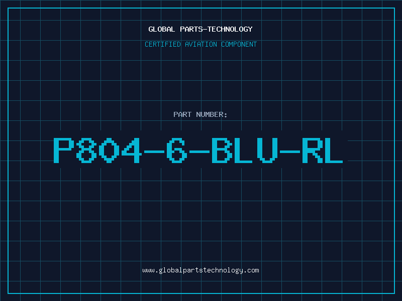 Aviation Part P804-6-BLU-RL