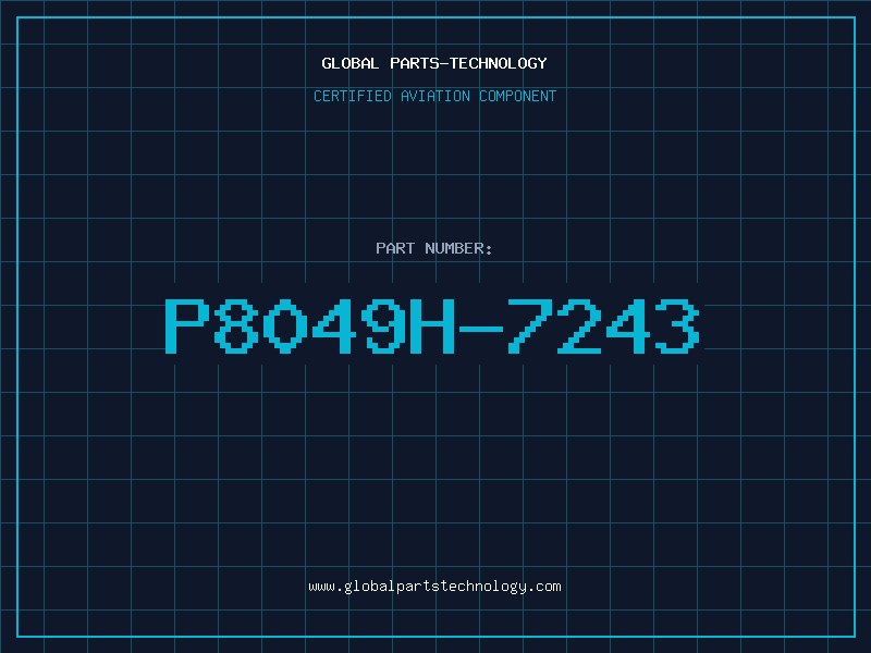 Aviation Part P8049H-7243