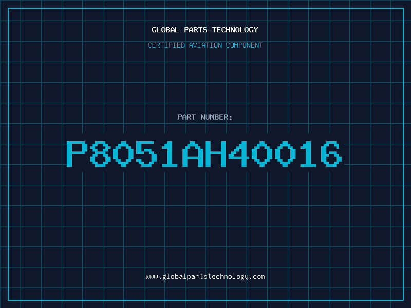 Aviation Part P8051AH40016