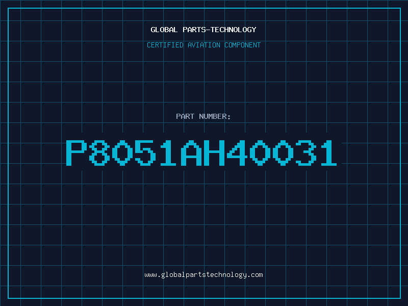 Aviation Part P8051AH40031