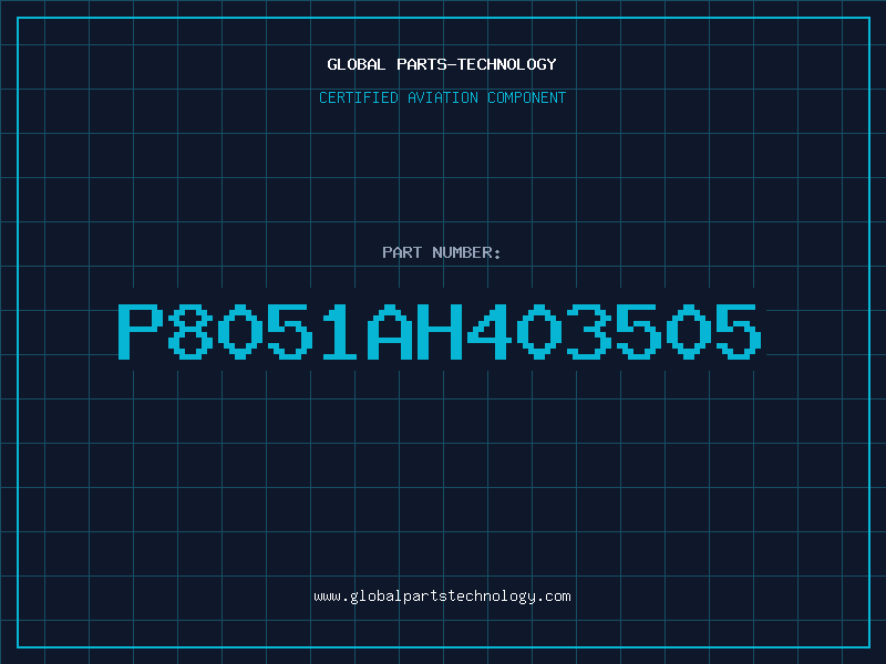 Aviation Part P8051AH403505