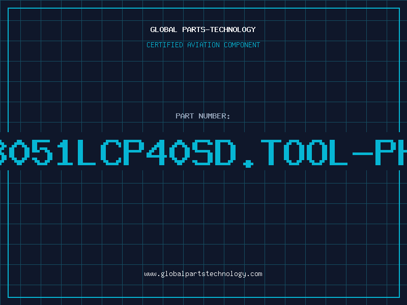 Aviation Part P8051LCP40SD.TOOL-PHI