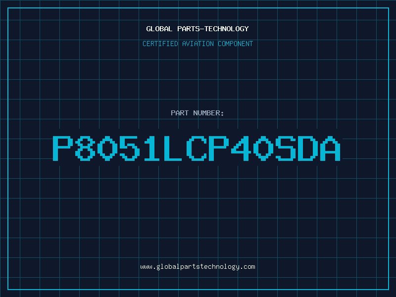 Aviation Part P8051LCP40SDA