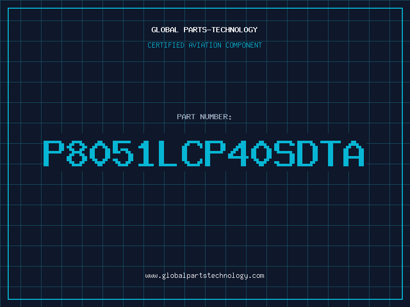 Aviation Part P8051LCP40SDTA