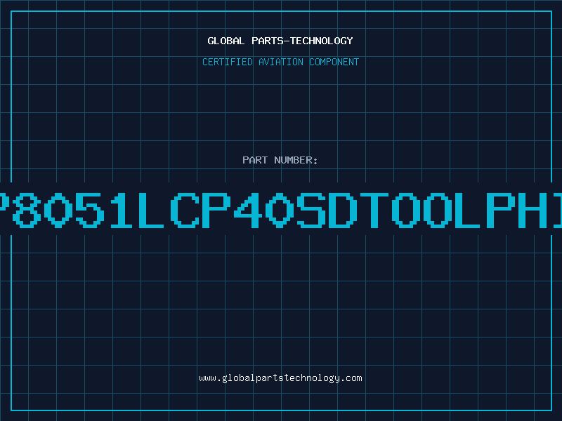 Aviation Part P8051LCP40SDTOOLPHI
