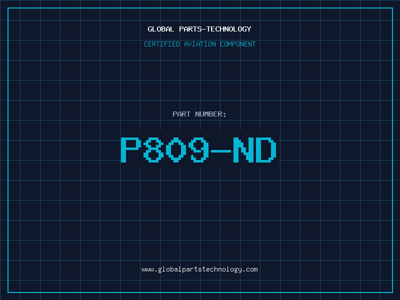 Aviation Part P809-ND