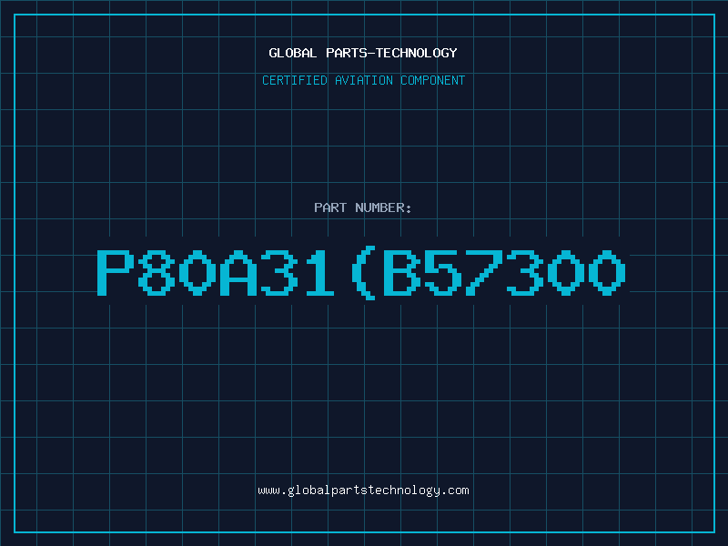 Aviation Part P80A31(B57300