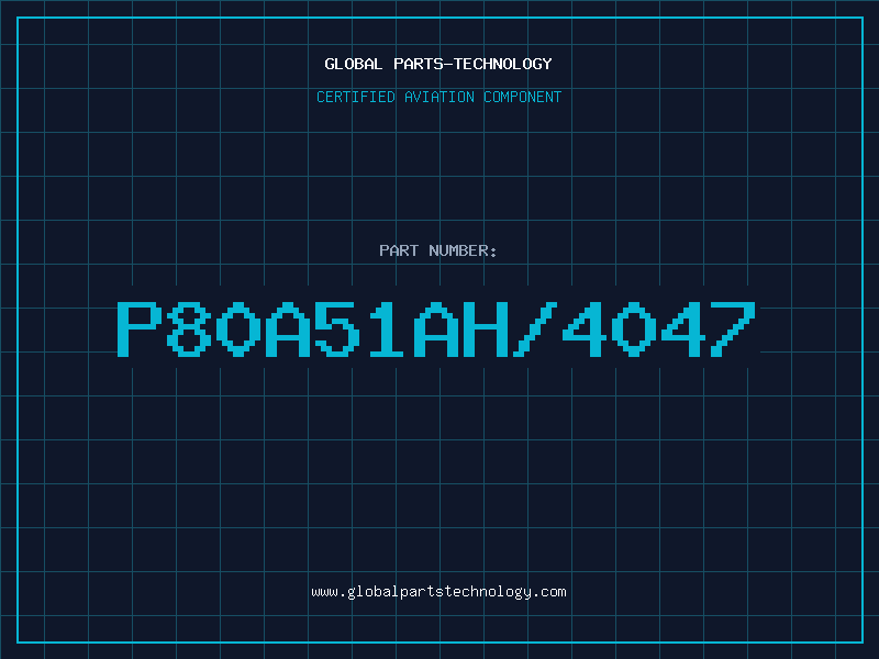 Aviation Part P80A51AH/4047