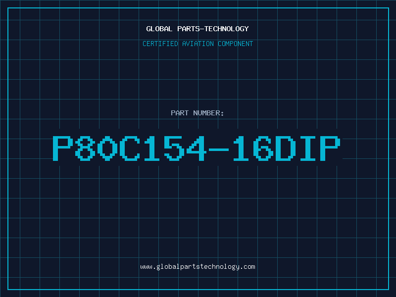 Aviation Part P80C154-16DIP