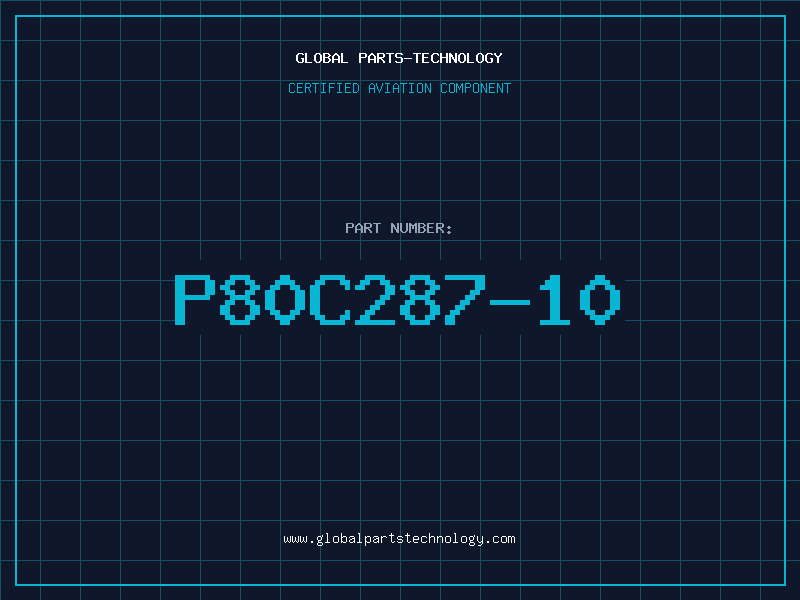 Aviation Part P80C287-10