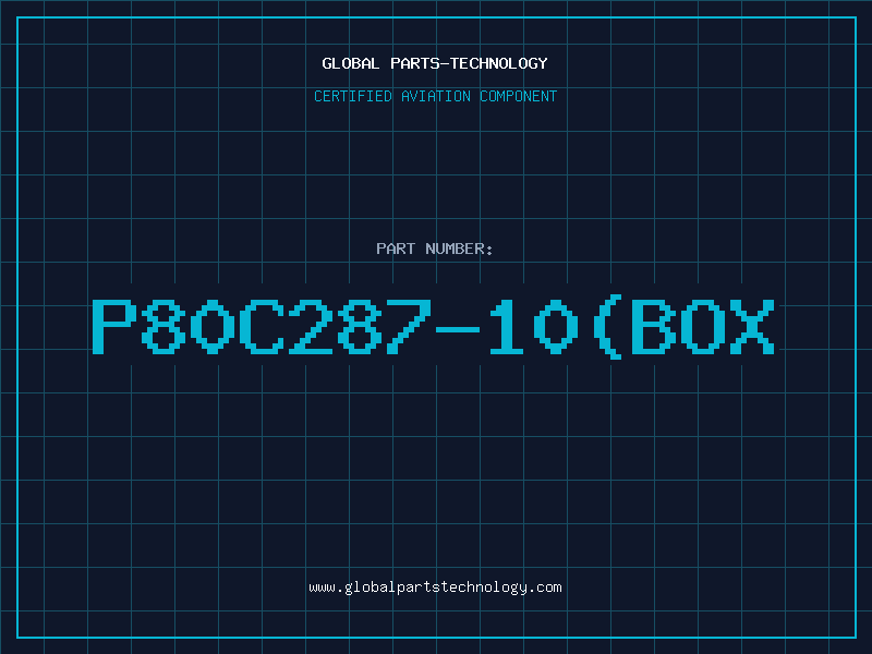 Aviation Part P80C287-10(BOX