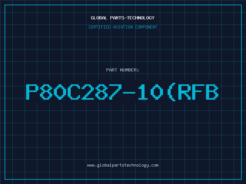 Aviation Part P80C287-10(RFB