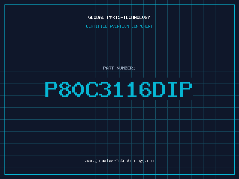 Aviation Part P80C3116DIP
