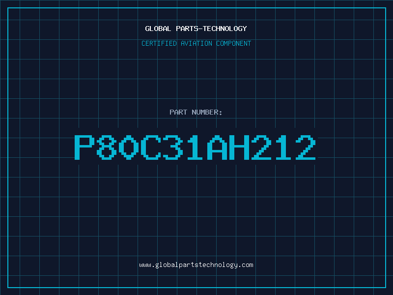 Aviation Part P80C31AH212