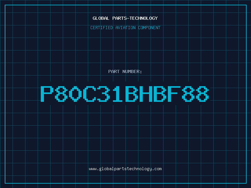 Aviation Part P80C31BHBF88