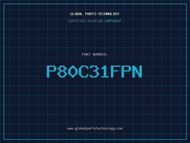 Aviation Part P80C31FPN