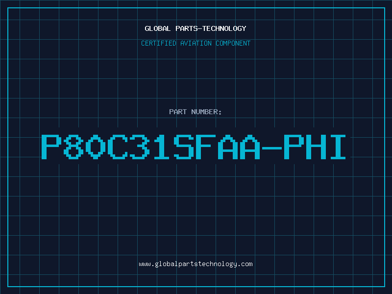 Aviation Part P80C31SFAA-PHI