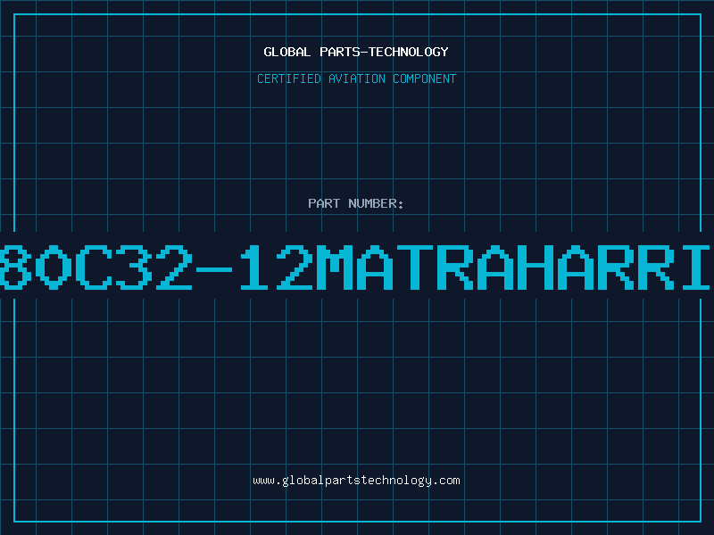 Aviation Part P80C32-12MATRAHARRIS