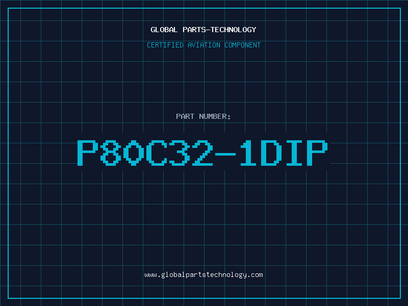 Aviation Part P80C32-1DIP