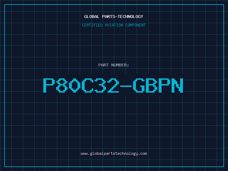 Aviation Part P80C32-GBPN