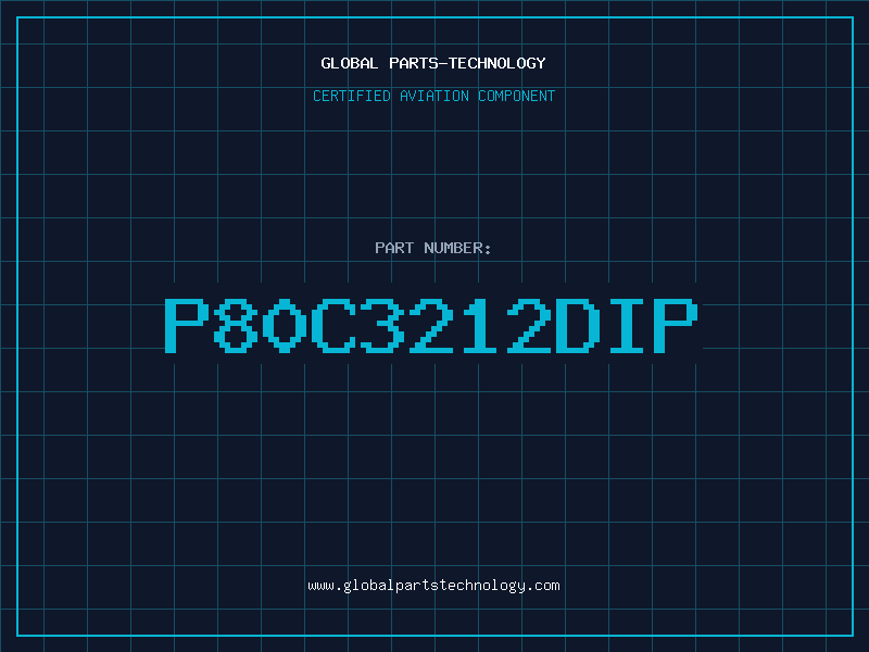 Aviation Part P80C3212DIP