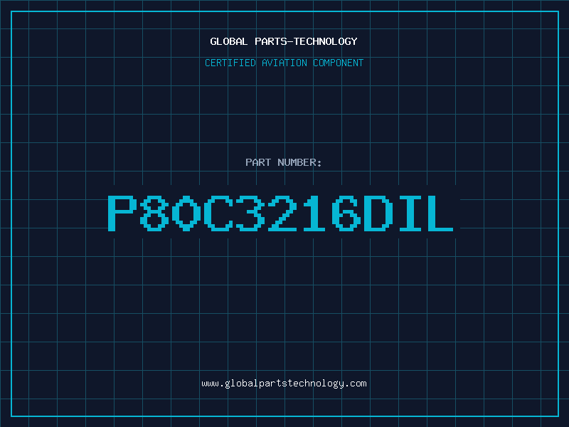 Aviation Part P80C3216DIL