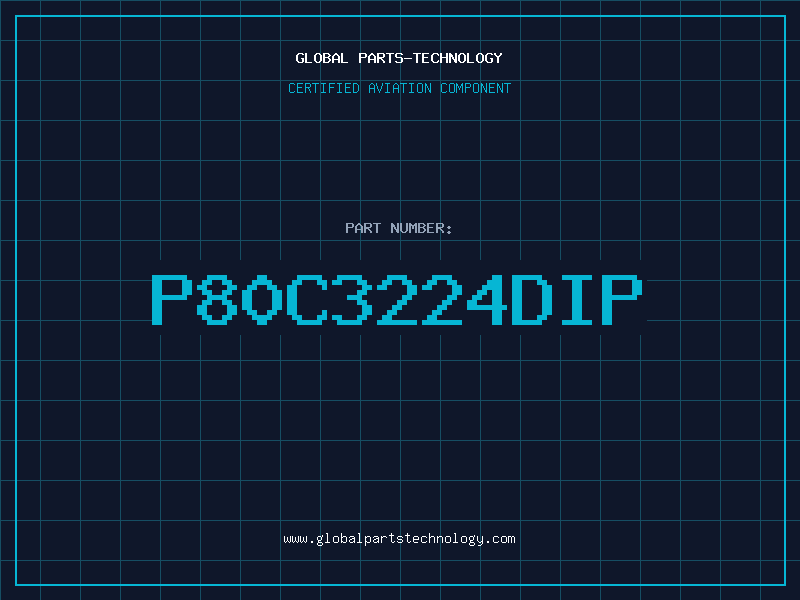 Aviation Part P80C3224DIP