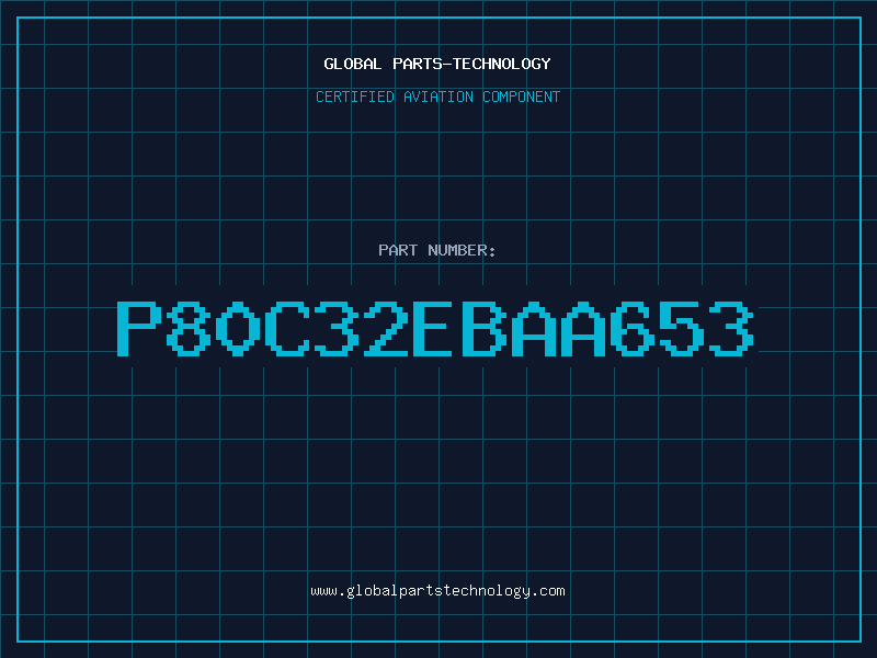 Aviation Part P80C32EBAA653