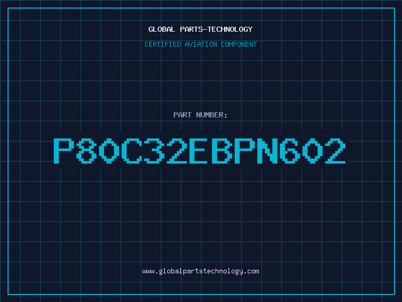 Aviation Part P80C32EBPN602