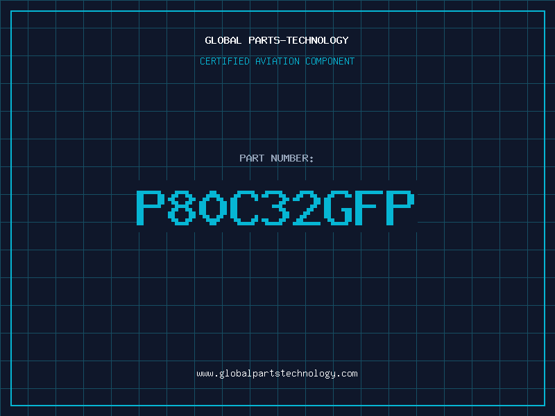 Aviation Part P80C32GFP