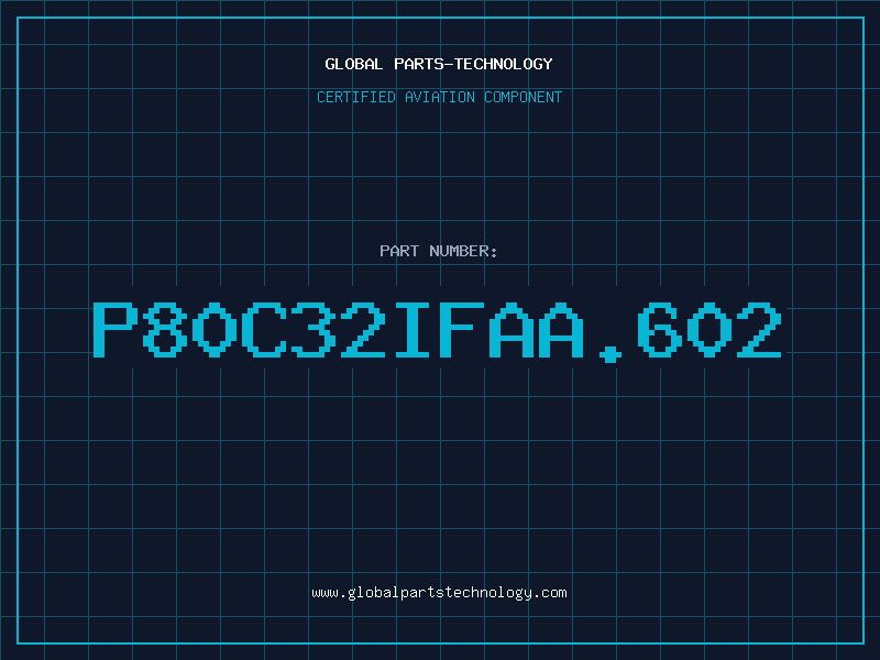 Aviation Part P80C32IFAA.602